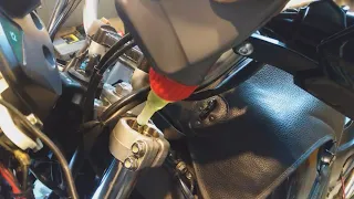 mastorakos: How to change fork oil on honda varadero XL 1000