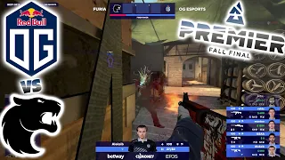 Aleksib ON FIRE!! OG vs FURIA * Mirage - BLAST Premier Fall 2020 Finals