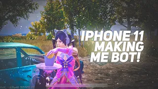 Iphone 11 making me bot 🤕 | Iphone 11 BGMI Montage 🔥 | Samar Playz