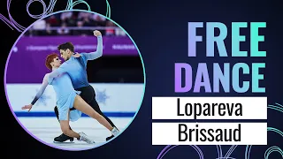 LOPAREVA / BRISSAUD (FRA) | Ice Dance Free Dance | Kaunas 2024 | #EuroFigure