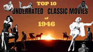 Top 10 Underrated Classic Movies of 1946 #hiddengems #hollywoodclassics #1946movies #cinemaclassics