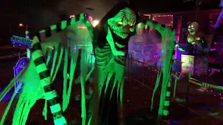 Halloween Yard Haunt Hall Asylum 2020  #TheGiannaCirellaMemorialFund DecorationsDIY Spirit Halloween