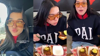 I'm Dua Lipa and I'm a food blogger 🤣🍔😍