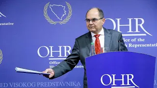 Christian Schmidt: Vrijeme je da se okonča uspostava vlasti u BiH