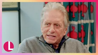 Hollywood's Michael Douglas Reveals "Healthy Competition" With Wife Catherine Zeta Jones! | Lorraine