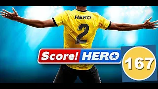 Score! Hero 2 - level 167 - 3 Stars #shorts