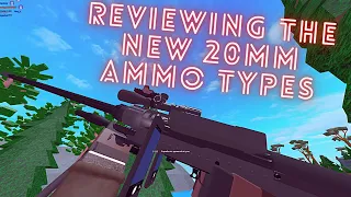 reviewing EVERY *NEW* 20MM SNIPER conversion in phantom forces! NTW-20