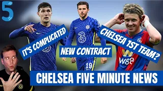 CHELSEA NEWS IN FIVE MINUTES | COMPLICATED CHRISTENSEN | MOUNT DEAL | GALLAGHER BACK AT CHELSEA?