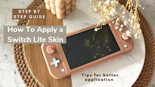 How To Apply a Switch Lite Skin (Step By Step Guide) - Updated 2023