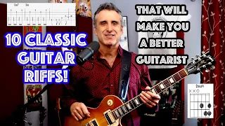 10 Classic guitar riffs that will make you a better guitarist