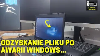 Odzyskanie pliku po awarii Windows💻🖥️