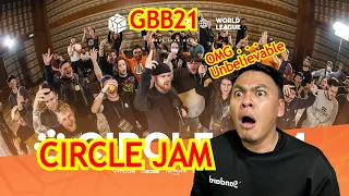 OMG . . .!!! Official CIRCLE JAM | GBB21: World League | Reaction