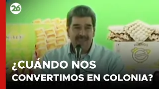 VENEZUELA | Nicolás Maduro: "¿Cuándo nos convertimos en una colonia gringa?"