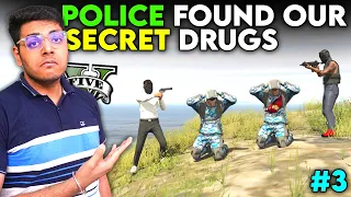 POLICE Attacked Our SECRET Drugs Business 😥 | Lazy Assassin | GTA 5 Grand RP #3