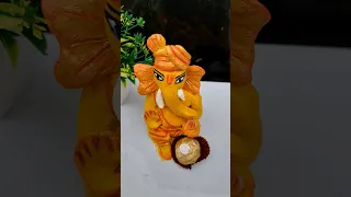Happy Ganesh Chaturthi ✨️ | Ganpati idol |Painting Ganpati