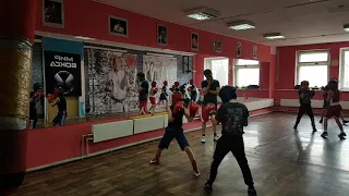 Субботняя тренировка по боксу с тренером Бессоновым Евгением Сергеевичем