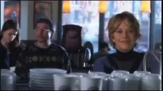 Starbucks Coffee Shop Scene- You've Got Mail.