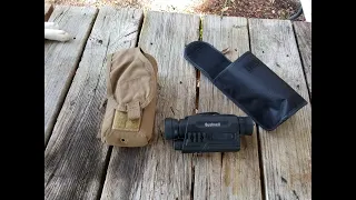 perfect pouch for the bushnell equinox x650 night vision device