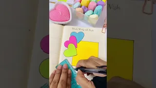 Decorate your Journal 💖💚💙 / Sticky note idea