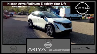 2023 Nissan Ariya Platinum+ e4ORCE AWD | Electrify Your Life | Full In Depth Review