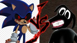 Sonic.EXE VS Cartoon Dog