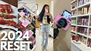 2024 RESET ☆ ☆  | vision boards, shopping, brunch, cleaning, +more!