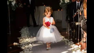 Awesome Flower girl & Ring bearers at Liza's Wedding