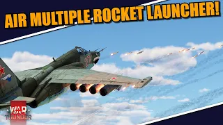 War Thunder - FLYING with a MULTIPLE ROCKET LAUNCHER SYSTEM? REAL LIFE tactics? But not really!