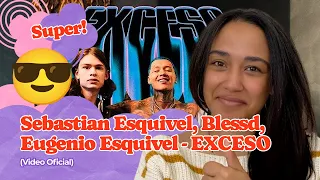 Sebastian Esquivel, Blessd, Eugenio Esquivel - EXCESO (Video Oficial) ▷ Reacción !!!