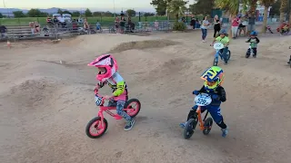 Nellis BMX Balance Bike Race Night 7-19-2023