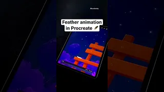 Animating in Procreate! 😱 #procreate #animation