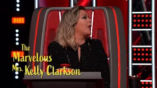 Kelly Clarkson Brings the Laughs in 'The Voice' Montage (Exclusive)