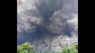 Извержение вулкана Фуэго 2018г