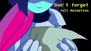 Don't forget (Deltarune animation)