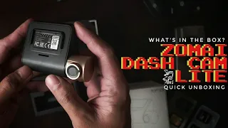 GOT A NEW CAMERA! 70 MAI (ZOMAI) Dash Cam LITE | What's in the box? | Quick Unboxing