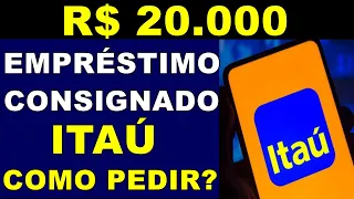 EMPRÉSTIMO CONSIGNADO ITAÚ, FAÇA UMA SIMULAÇÃO, APOSENTADOS E PENSIONISTAS INSS, JUROS BAIXO, ONLINE