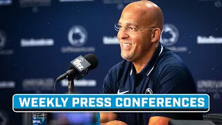 Week 1 Coaches Pressers: Day, Franklin, Harbaugh & More | Aug. 29, 2023 | Big Ten Football