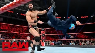 Roman Reigns & Gary “The GOAT” Garbutt vs. Shane McMahon & Drew McIntyre: Raw, July 8, 2019