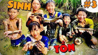 Anh Ba Phải | Sinh Tồn Bằng Tay Không Phần 3  - Một Ngày Bội Thu Cá | Survival Challenge