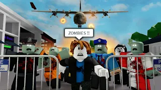 Roblox Brookhaven RP🏡 ZOMBIE  APOCALYPSE 6 -  Funny Moments