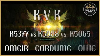 KVK ※ k5377/ Omeir vs. k5088/C@rdume vs.  k5065/Ollie ※ King of Avalon