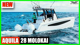 New Aquila 28 Fishing Catamaran Overview