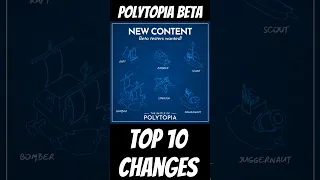 TOP 10 Biggest POLYTOPIA BETA Changes