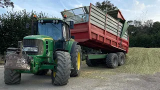 Ensilage de maïs 2023 avec l’ETA Redon domalain