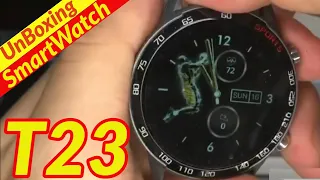 Smartwatch T23 vs V23 L13 Y20 DT95 W8 L17 GW20 GW33 (Unboxing)
