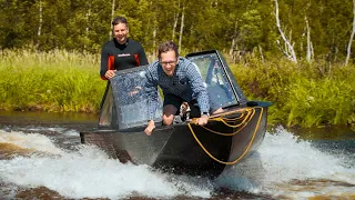 Убиваем самодельный катер за 60 тысяч рублей. Часть 3/3.