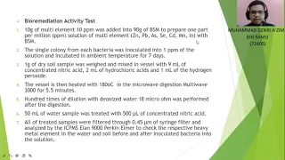 Bacteria in Heavy Metal Bioremediation