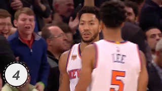 Derrick Rose Top 10 Plays of the 2016 2017 NBA Season