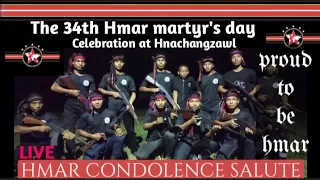 THE 34th HMAR MARTRYS DAY||CONDOLENCE GUN SALUTE||