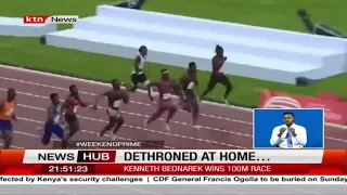 100 M race Champion Omanyalla dethroned at home as he finishes 5th